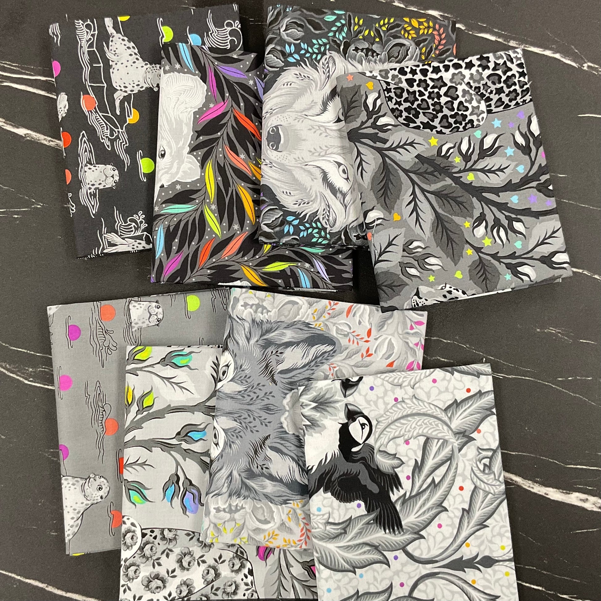 Graywork by Tula Pink : Fabric Bundles