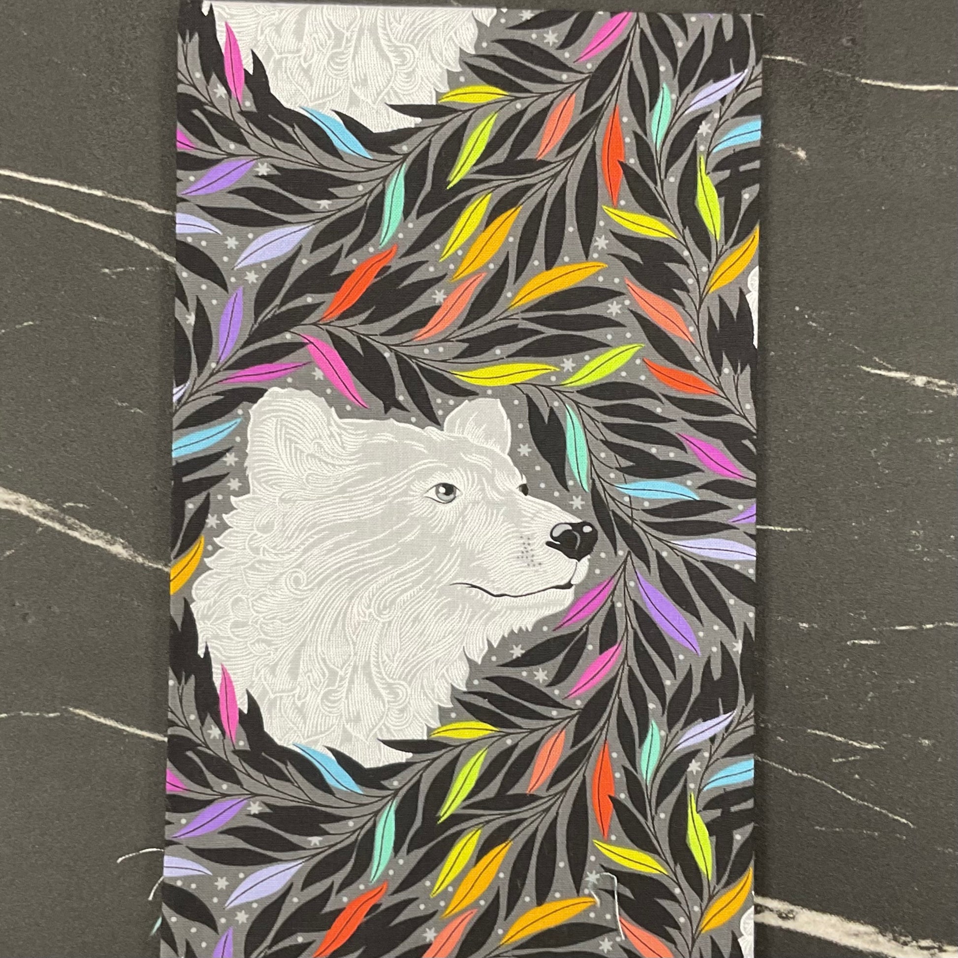 Graywork by Tula Pink : Just Bearly Carbon PWTP261.CARBON