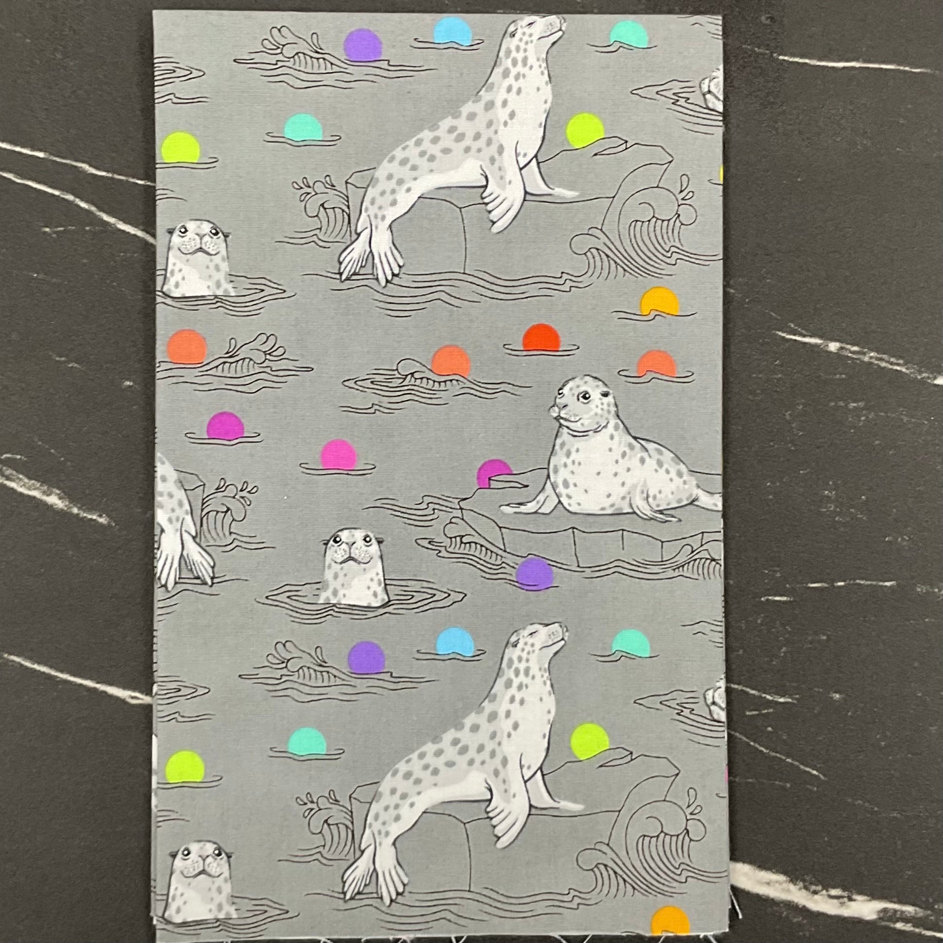 Graywork by Tula Pink : Seal the Deal Shadow PWTP259.SHADOW