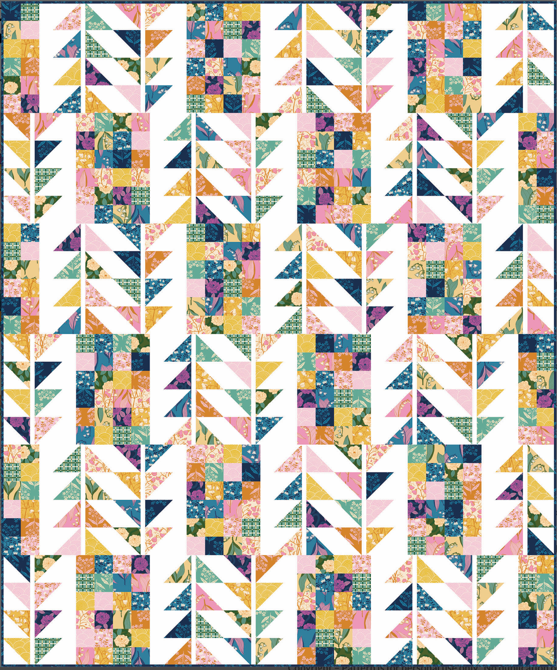 Great Heights Quilt Pattern by Modernly Morgan