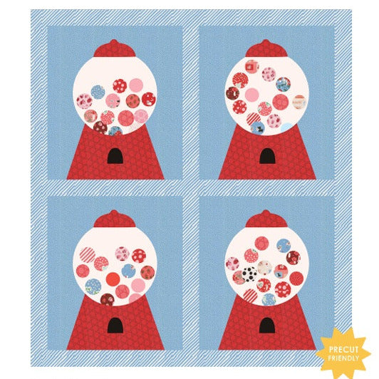 Gumball Machine Quilt Pattern by Lizzy House