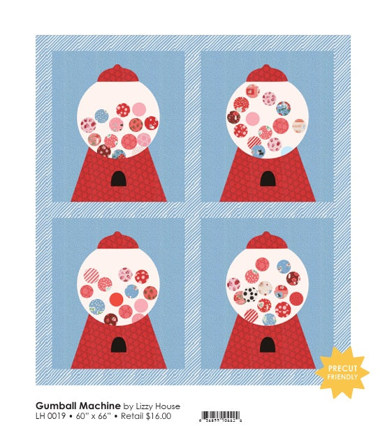 Gumball Machine Quilt Pattern by Sew Lux