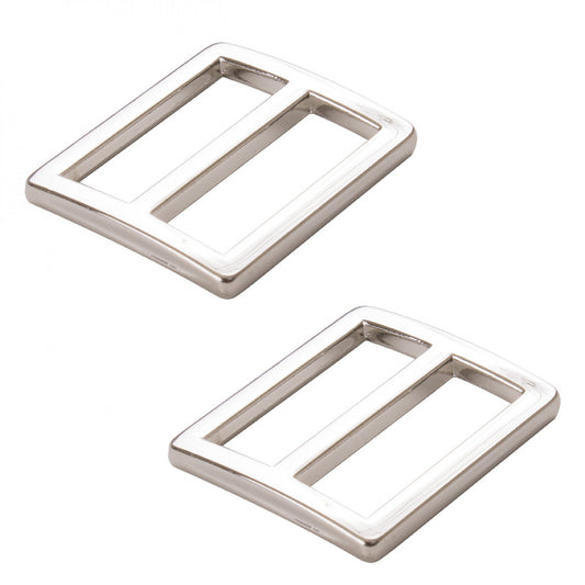 Slider Flat Widemouth 1in Nickel Set of Two # HAR1SLNTWO - Special Order