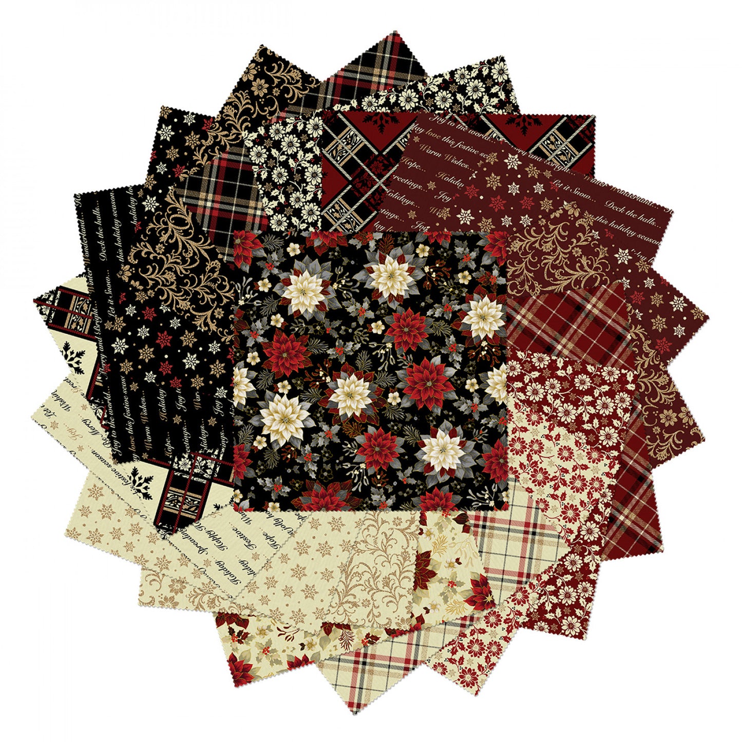 Holiday Tidings by Kanvas Studio 42 pc 10" Squares - Special Order (Expected Arrival May 2025)