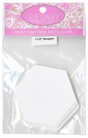 1-1/2in Hexagon Papers (100 pieces per bag) - Special Order