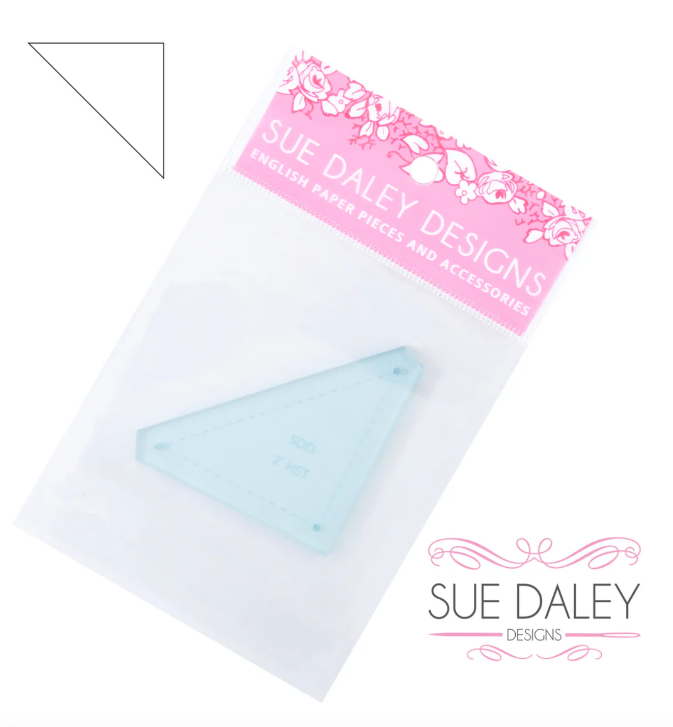 Half Square Triangle Papers and Acrylic Templates -Special Order - Multiple Sizes