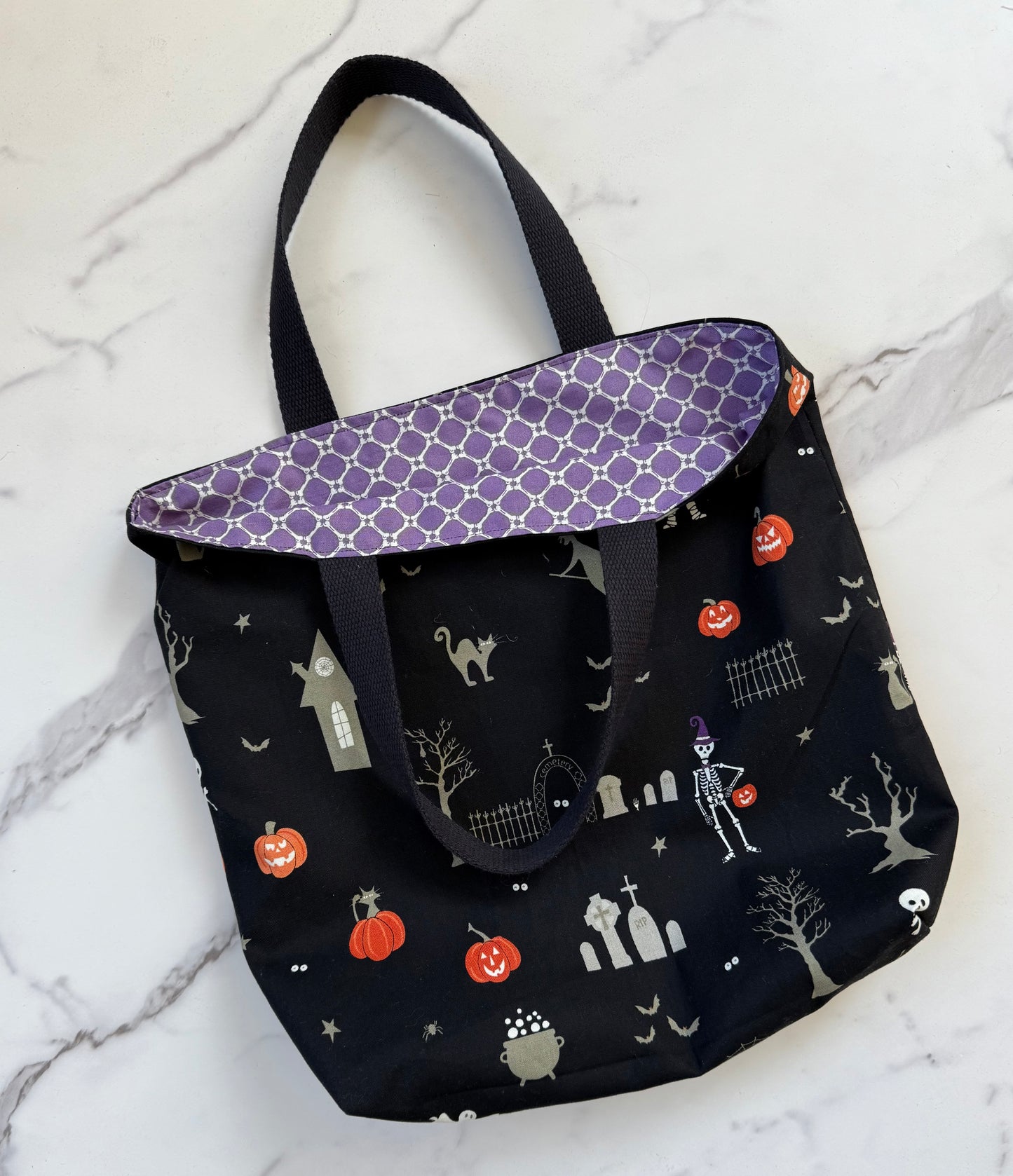 Halloween Trick or Treat Bag Kits - Multiple Fabric Choices