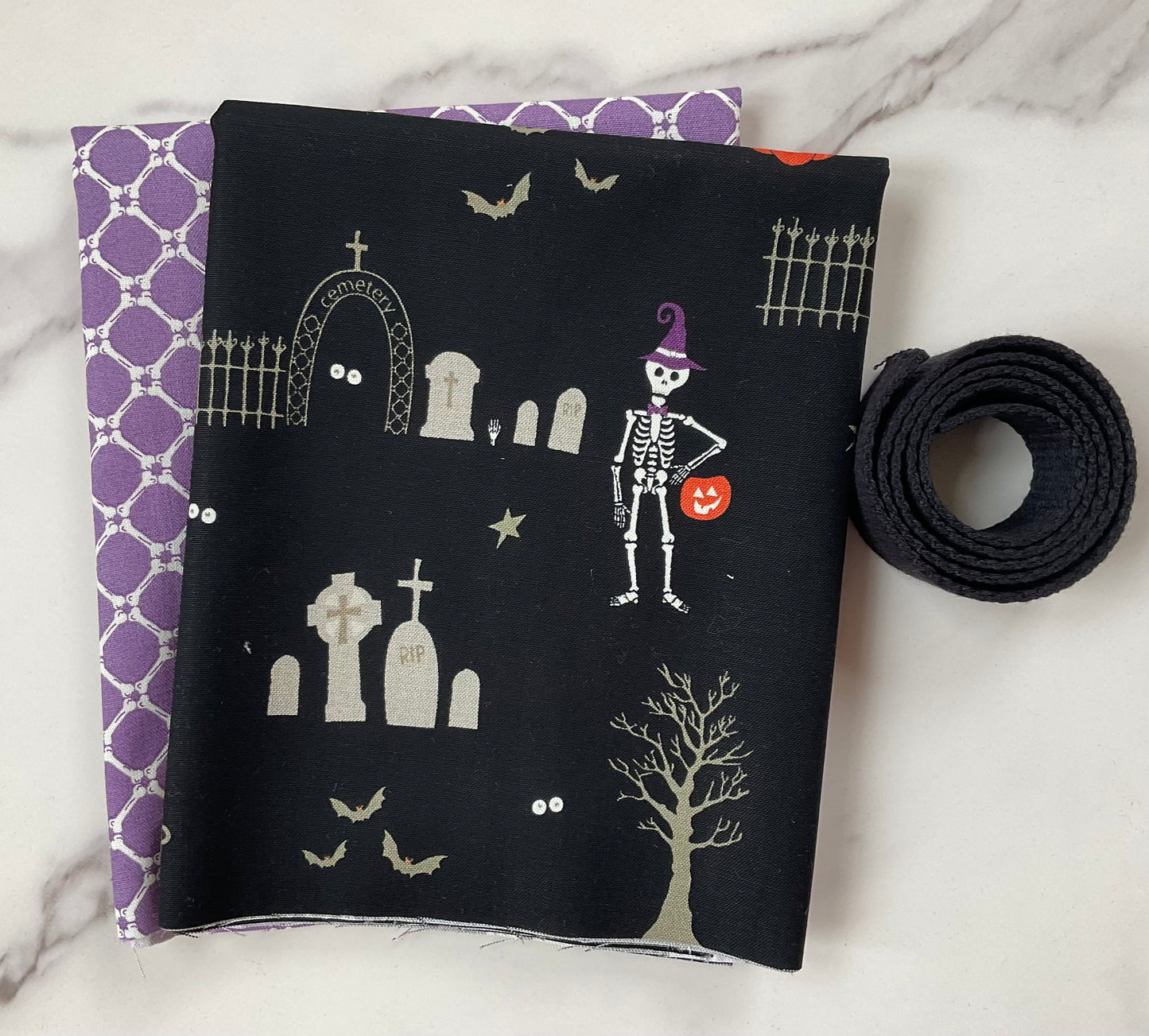 Halloween Trick or Treat Bag Kits - Multiple Fabric Choices