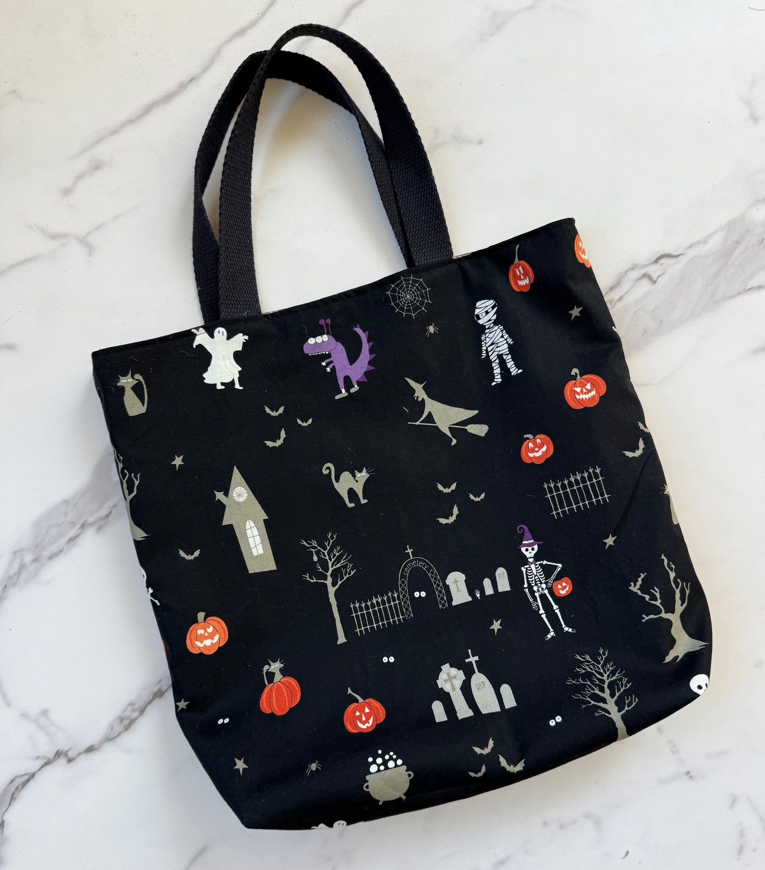 Halloween Trick or Treat Bag Kits - Multiple Fabric Choices