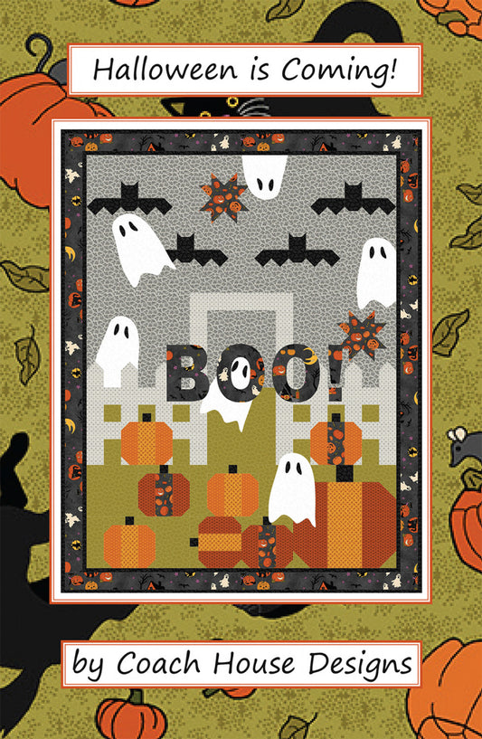Halloween is Coming! Quilt Pattern # CHD-2328- Special Order