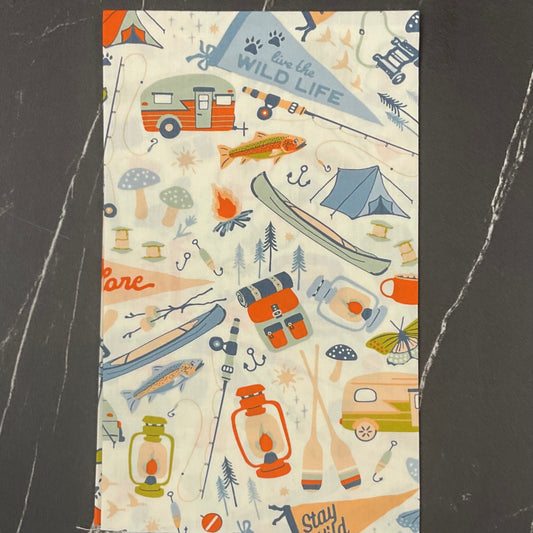 Happy Camper by Maureen Cracknell : Bundle with 2 Panels