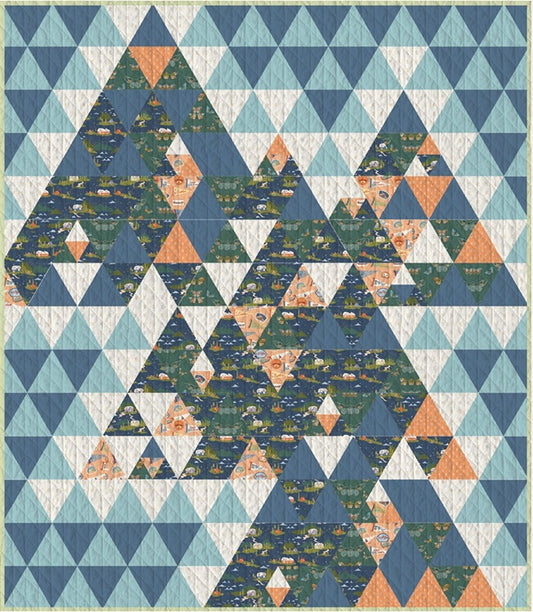 Happy Camper by Maureen Cracknell : The Great Outdoors Quilt Kit