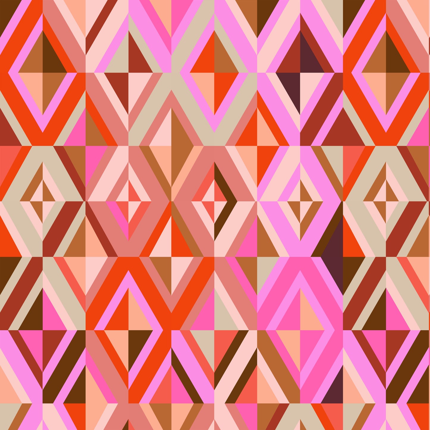 Happy Place by Annabel Wrigley - Diamonds 55374D-6 Coral