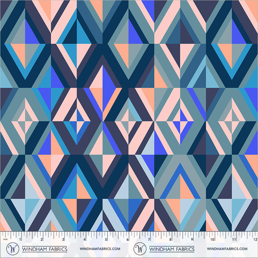 Happy Place by Annabel Wrigley - Diamonds 55374D-7 Blueberry