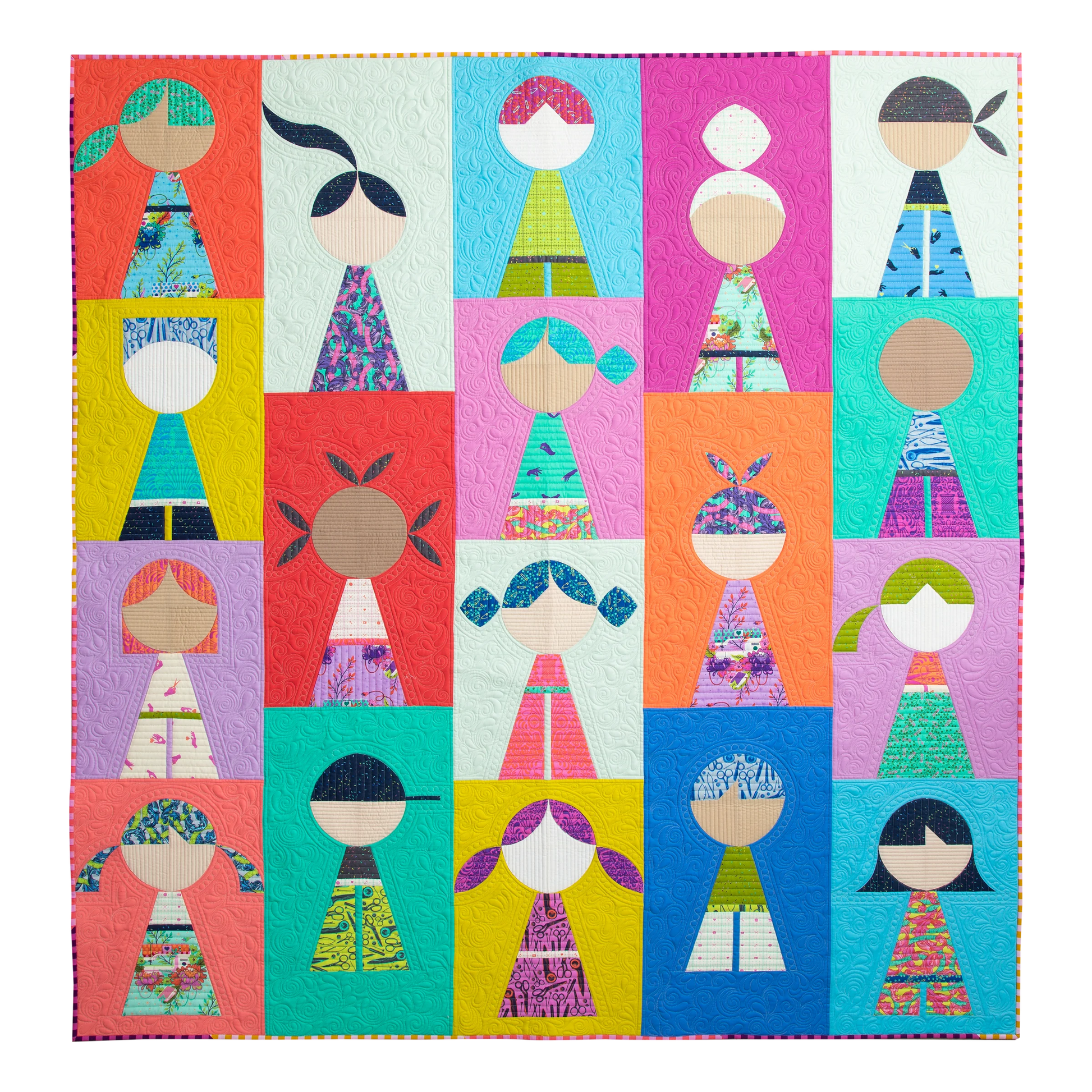 Happy Together Quilt Pattern by Sew Kind of Wonderful