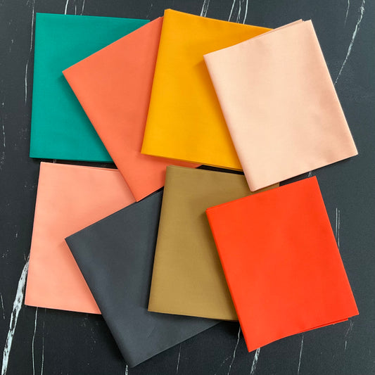 Hazelwood Coordinated with Pure Solids : Fabric Bundle