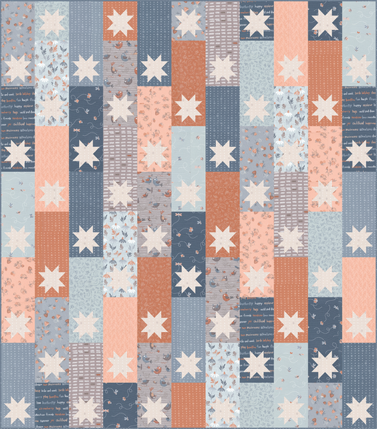 Chirp by Elana Amo - Starlets Quilt Kit (Estimated Arrival Nov. 2024)