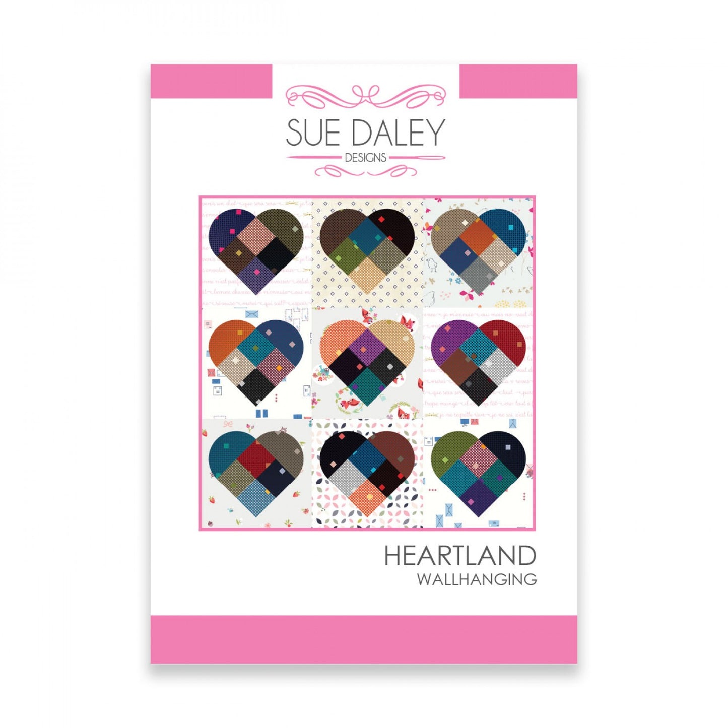 Heartland Wallhanging Pattern by Sue Daley