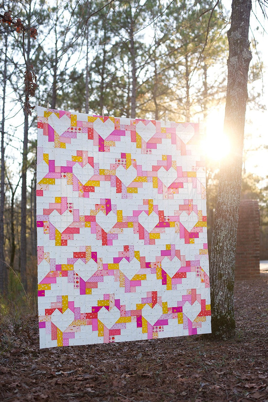 Heartspun Quilt Pattern by Modernly Morgan