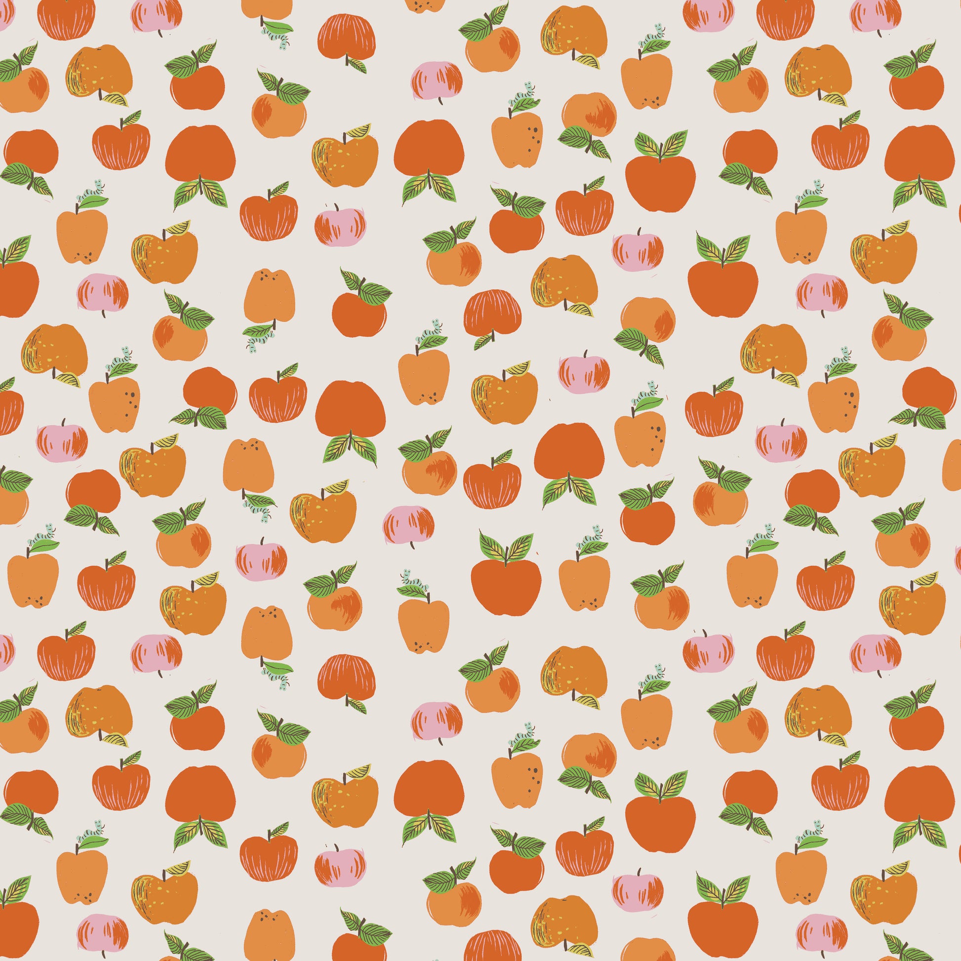 Heather Ross Favorites by Heather Ross - Apple 43483D-2 Red