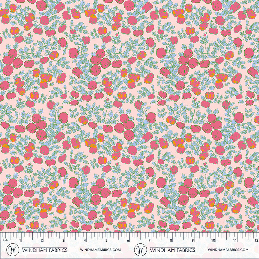 Heather Ross Favorites by Heather Ross - Apples 53849D-1 Blush