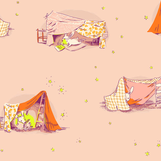 Heather Ross Favorites by Heather Ross - Quilt Tent 53242D-3 Blush