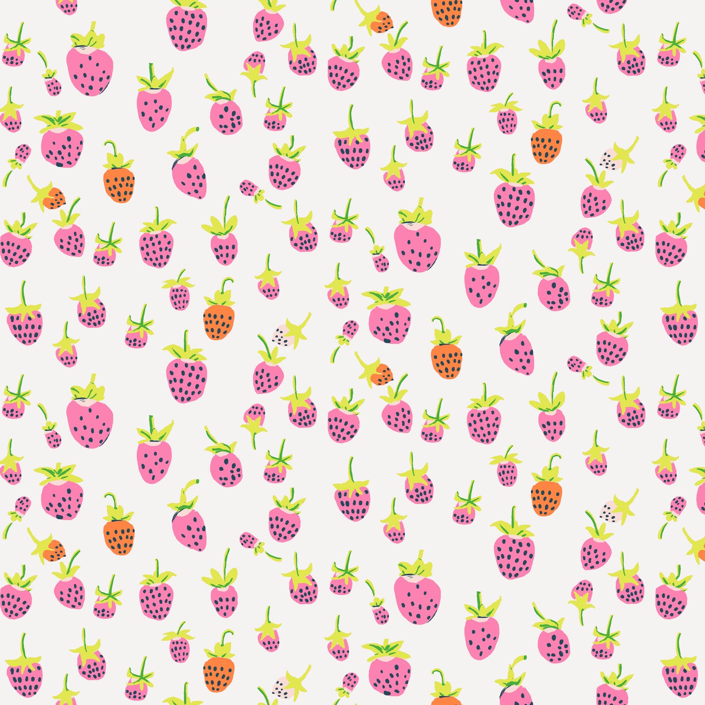 Heather Ross Favorites by Heather Ross - Strawberries 37024D-14 Blush