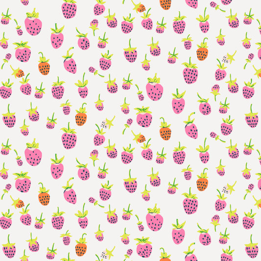 Heather Ross Favorites by Heather Ross - Strawberries 37024D-14 Blush