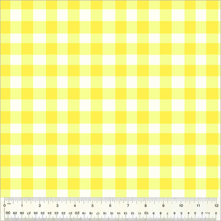 Heather Ross by Hand : Essential Gingham Lemon 54258D-13