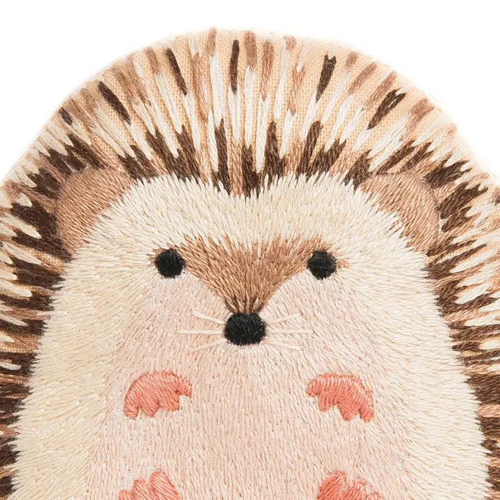 Hedgehog Embroidery Doll Kit