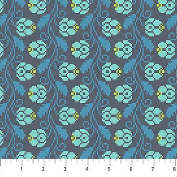 Heiress by Anna Maria Horner-Parry : Curled Vine Dusk AMT1009-47V