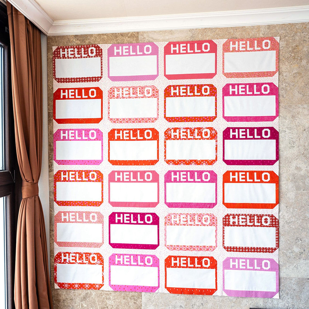 Hello Quilt Pattern by Modernly Morgan
