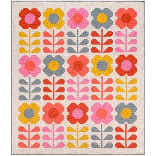 Hello Spring Quilt Kit featuring Art Gallery Pure Solids - Several Color Ways Available