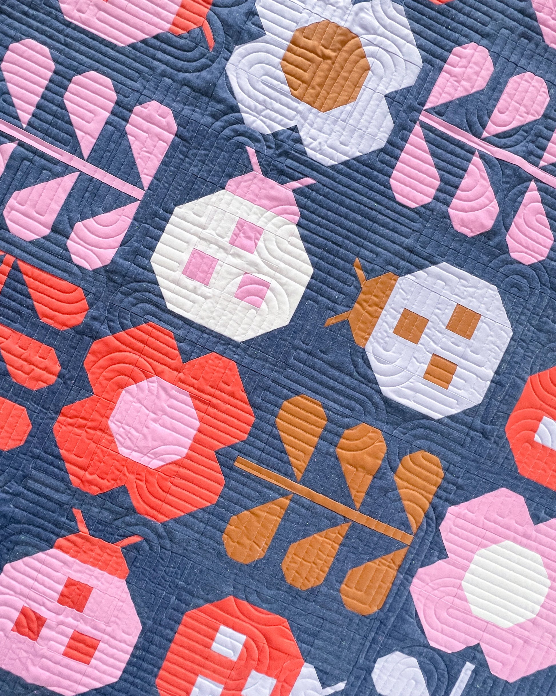 Hello Spring Quilt Pattern by Pen + Paper Patterns