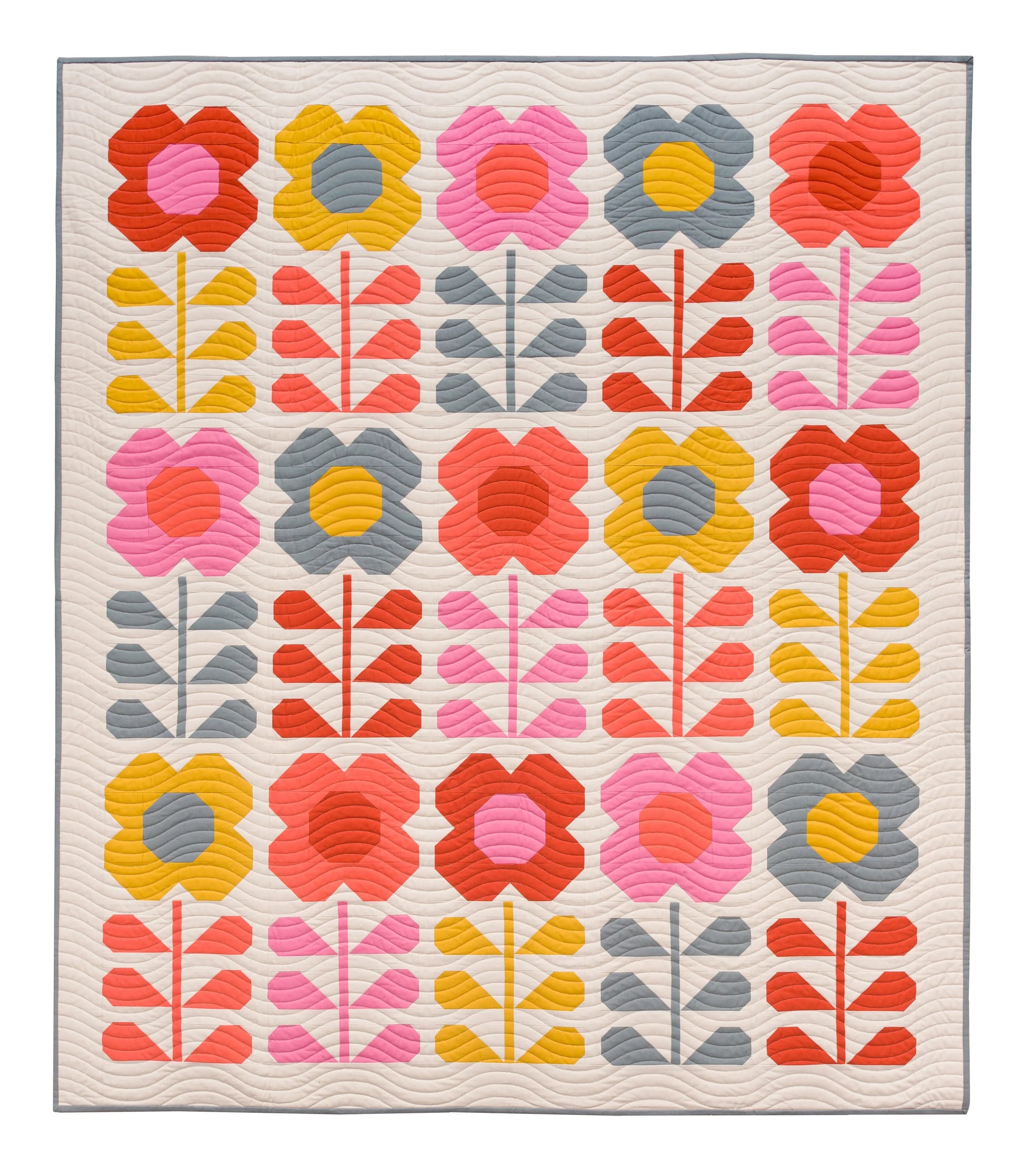 Hello Spring Quilt Pattern by Pen + Paper Patterns