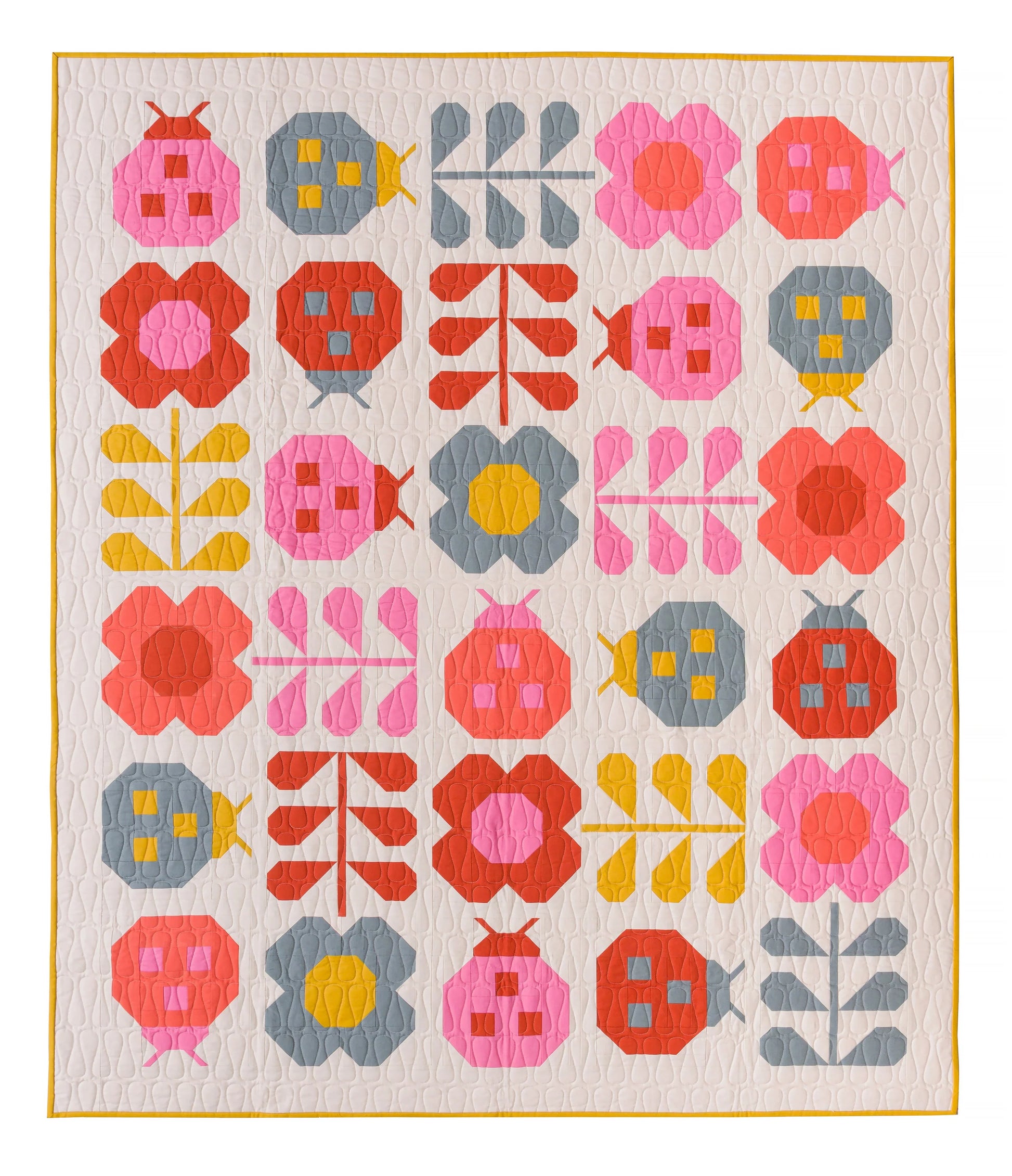 Hello Spring Quilt Pattern by Pen + Paper Patterns
