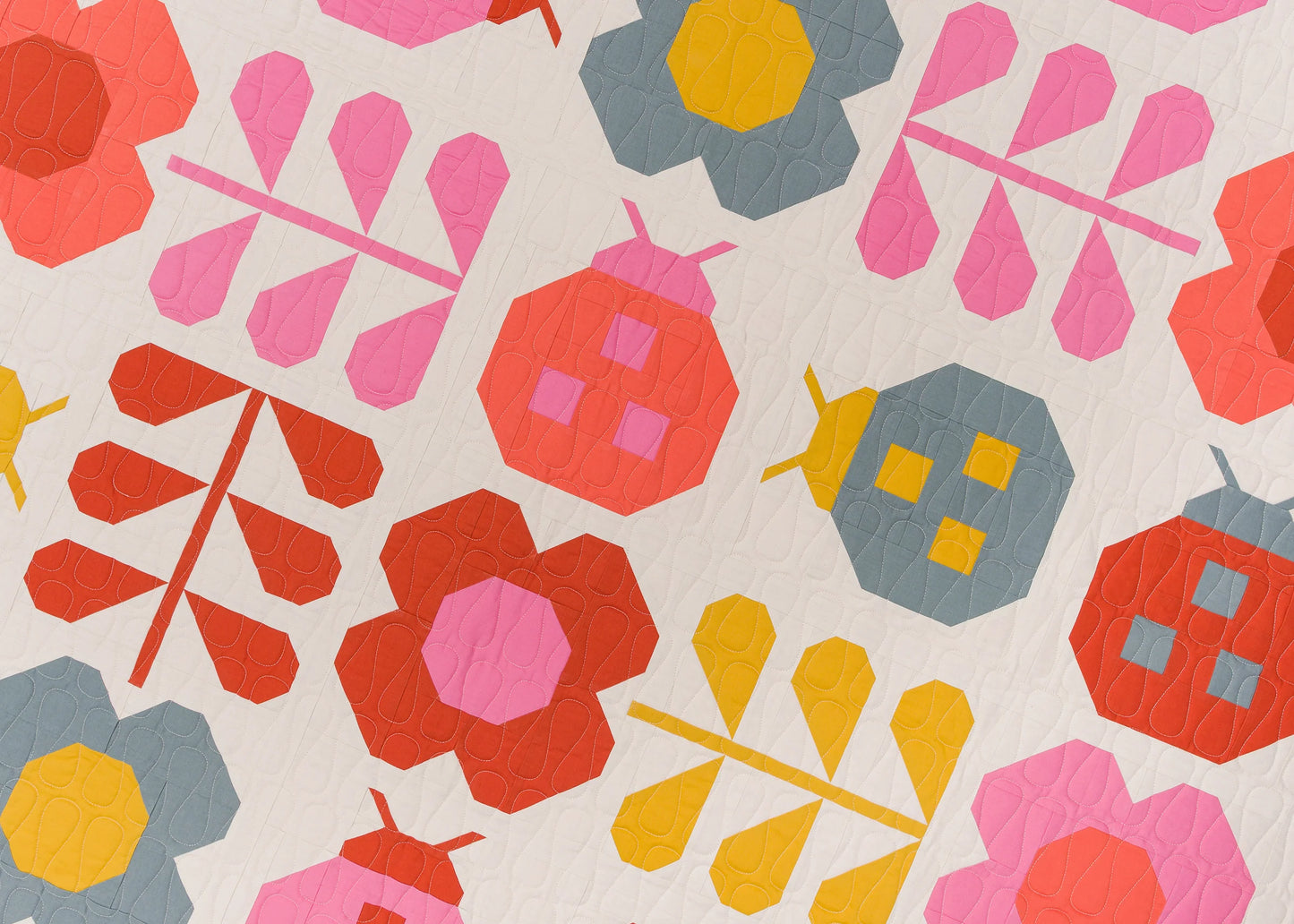 Hello Spring Quilt Pattern by Pen + Paper Patterns