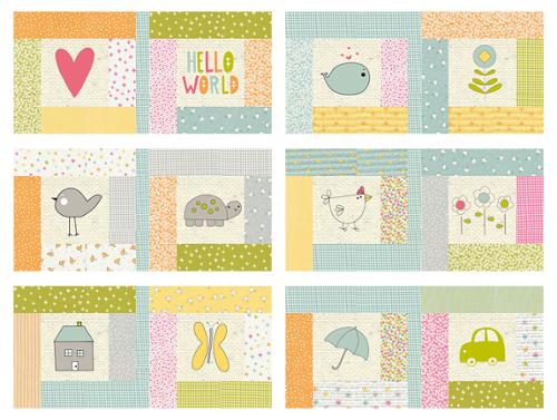 Hello World Kid's Book Quilt Pattern