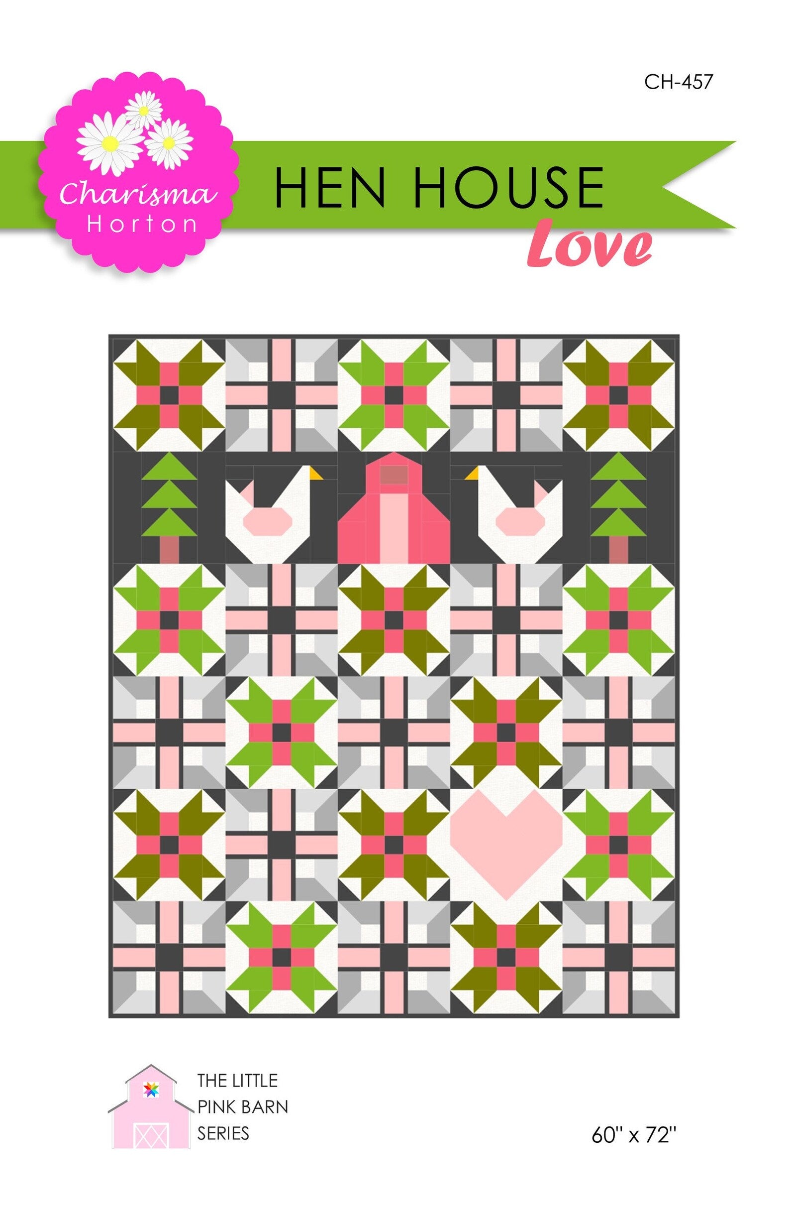 Hen House Love Quilt Pattern - Special Order