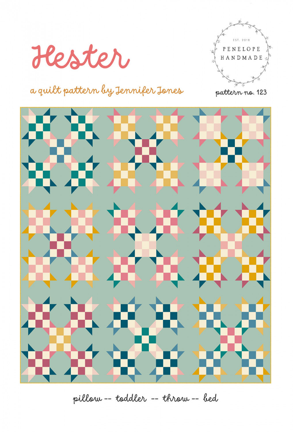 Hester Quilt Pattern by Penelope Handmade
