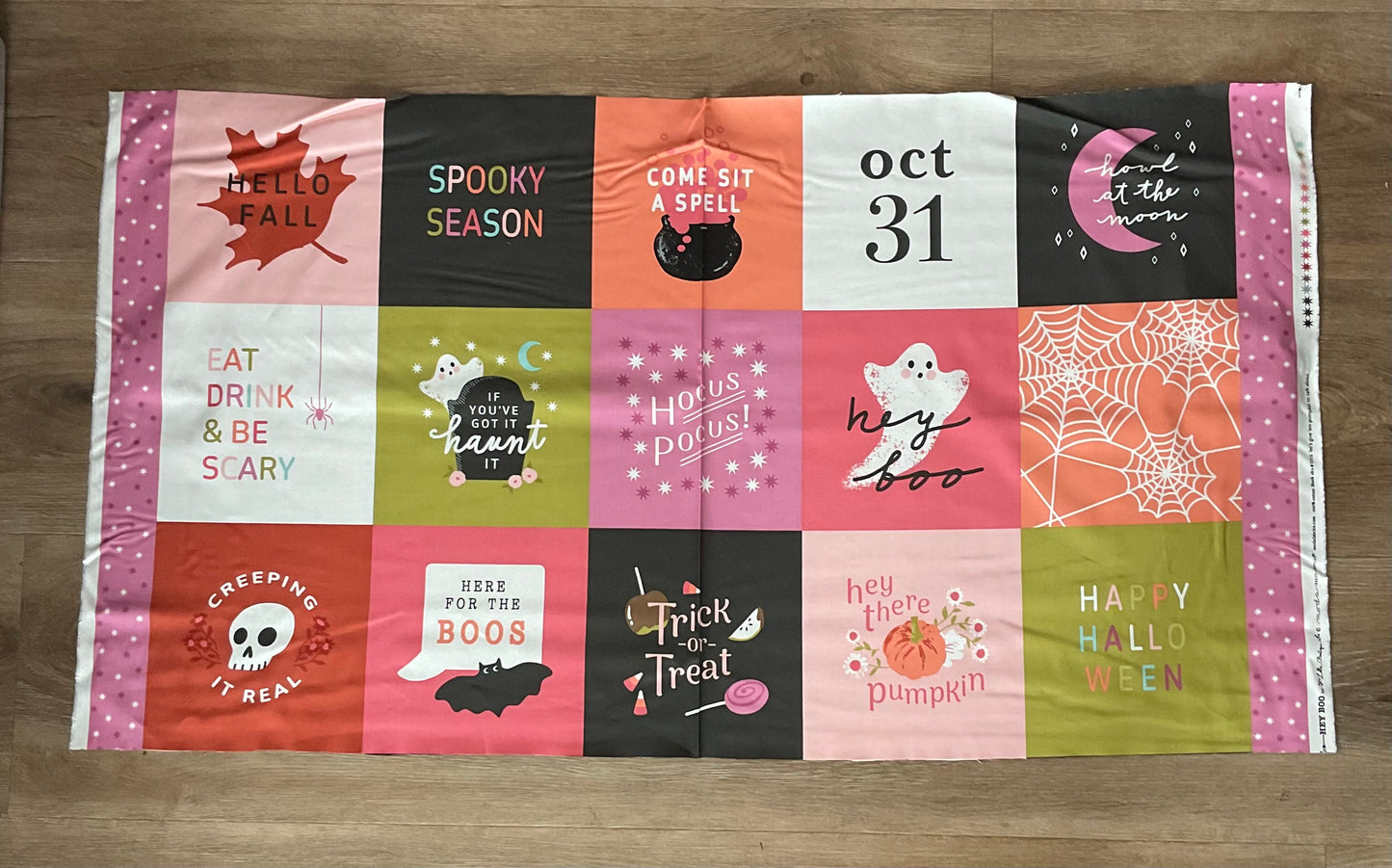 Hey Boo by Lella Boutique - Panel Multi 5216 11