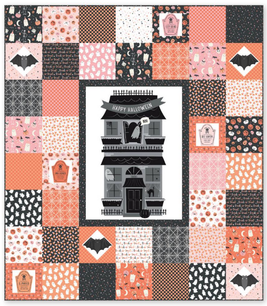 Hey Hey Pumpkin by My Minds Eye : Happy Halloween Panel Quilt Kit