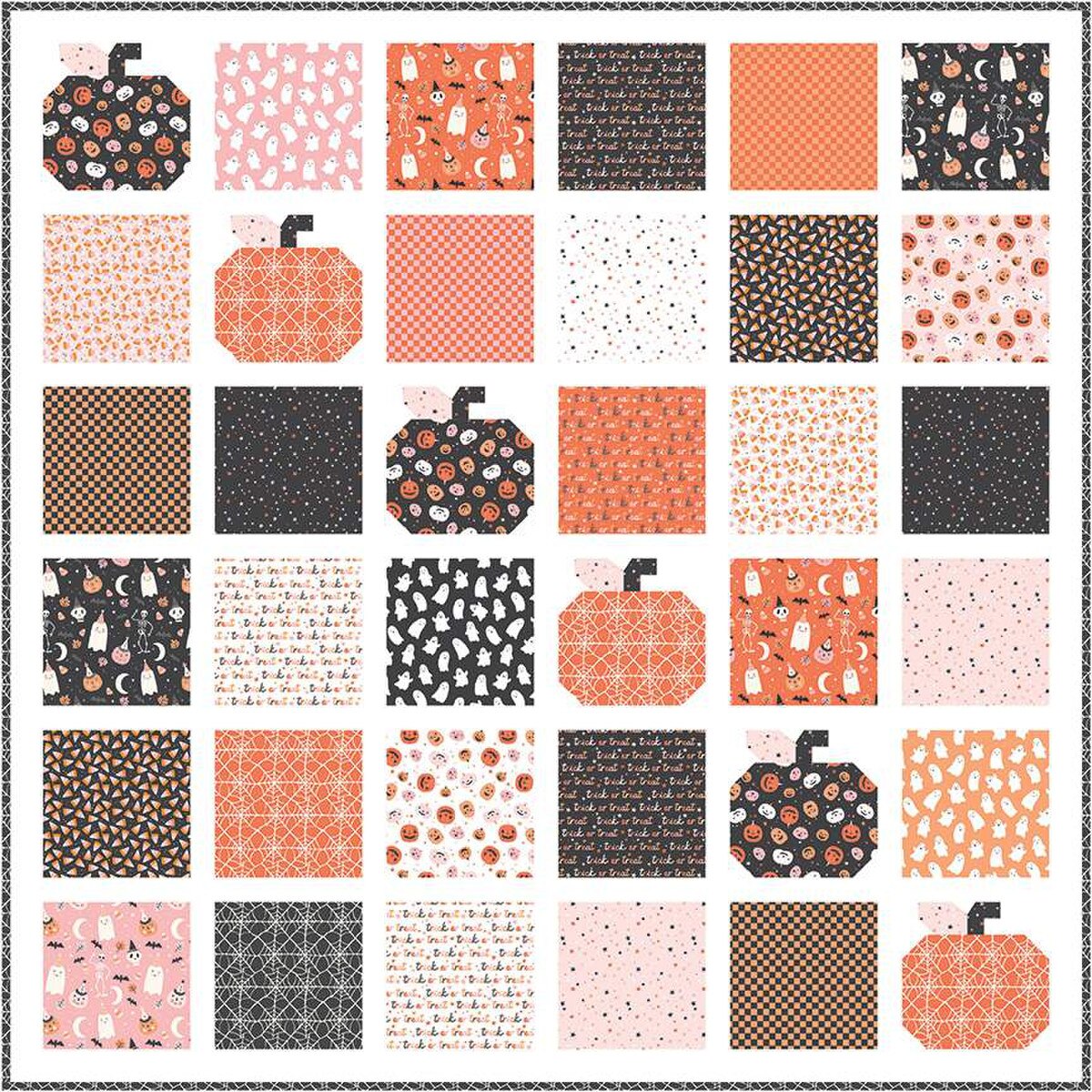 Hey Pumpkin by My Minds Eye : Pumpkin Patch Quilt Pattern by Primrose Cottage