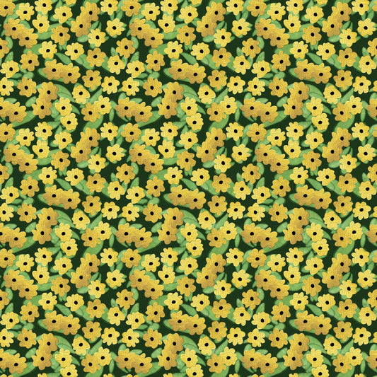 Highland Nature Walk by Alison Woodside - Ditzy Flowers 4601-44 Amber