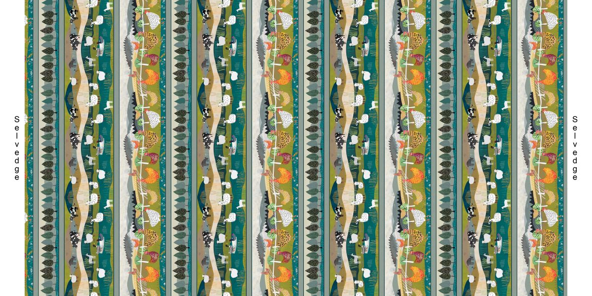 Highland Nature Walk by Alison Woodside - Fabric Bundles