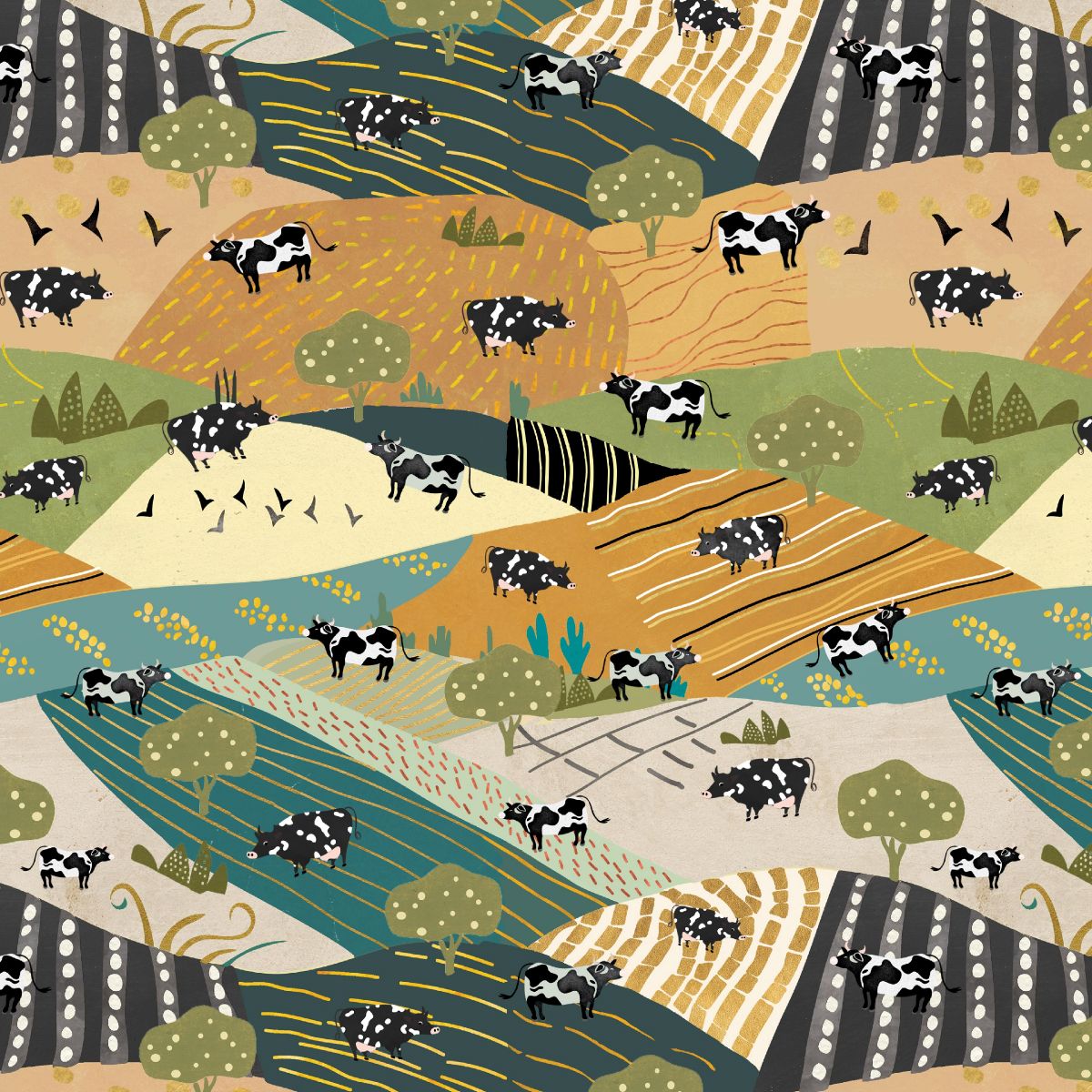 Highland Nature Walk by Alison Woodside - Fabric Bundles