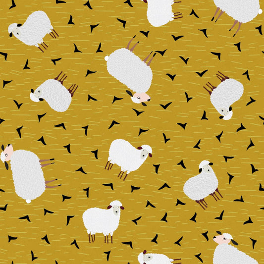 Highland Nature Walk by Alison Woodside - Roaming Sheep 4599-46 Amber