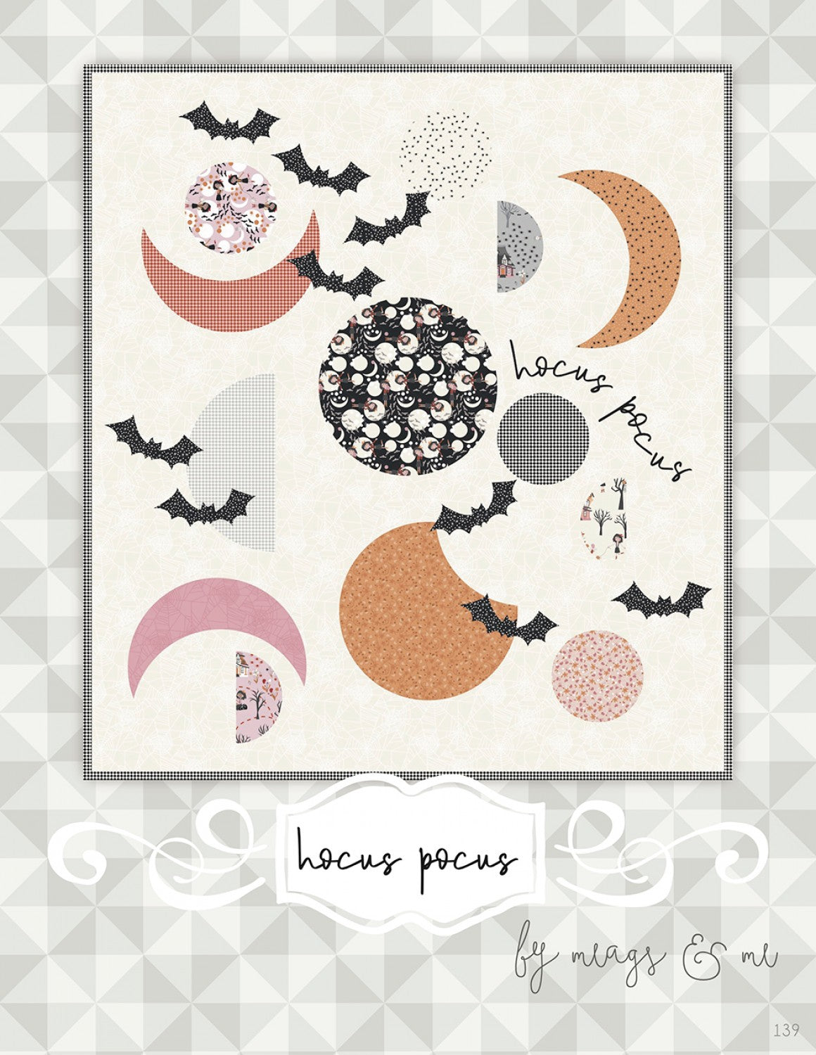Hocus Pocus Applique Quilt Pattern by Meags and Me MAMP139 - Special Order