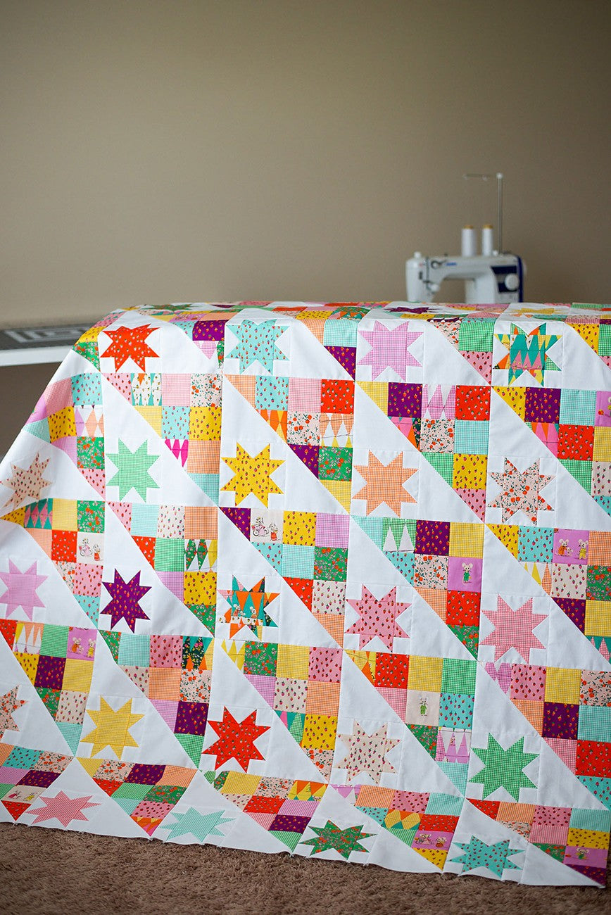 Hodgepodge Quilt Pattern by Modernly Morgan