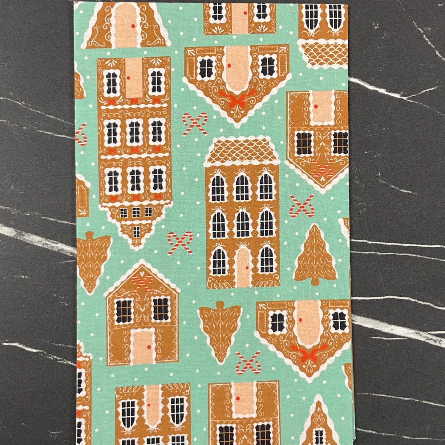 Holly Jolly by Dear Stella : Gingerbread Houses Jade STELLA-DFG3185